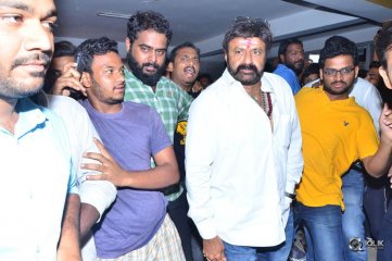 Balakrishna Watches Paisa Vasool Movie at Bramaramba Theatre